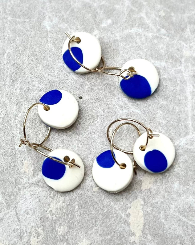 DOT MINI  White& Blue